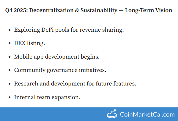 SyncVault DEX Listing