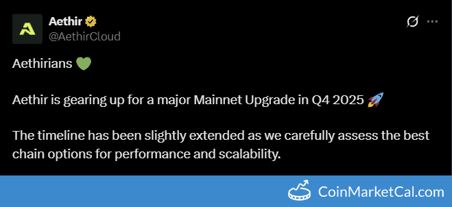 Aethir Major Mainnet Upgrade