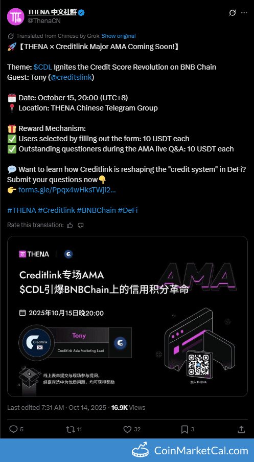 Thena x Creditlink AMA
