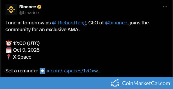 Binance AMA with CEO Richard Teng