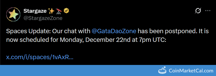 Stargaze Team Update: Space with @GataDaoZone
