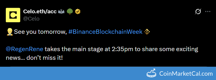 Celo at Binance Blockchain Week 2025