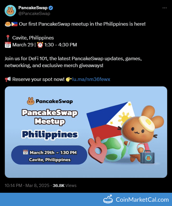 PancakeSwap Philippines Meetup