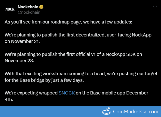 Nockchain Wrapped NOCK on Base