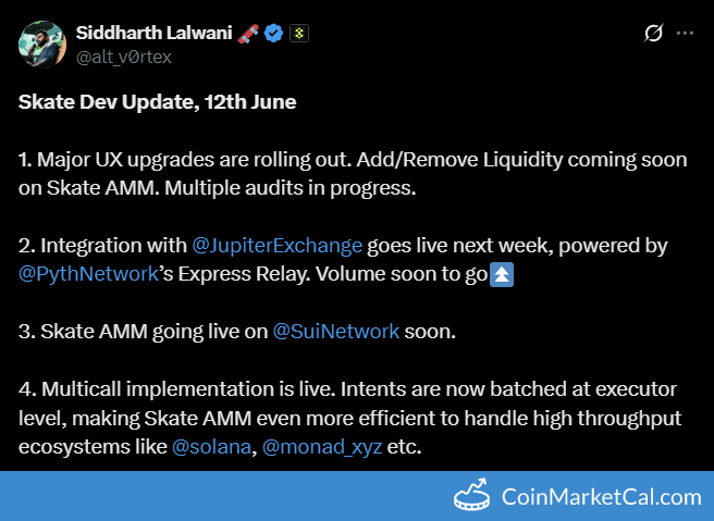 Skate AMM Integration with Jupiter Exchange