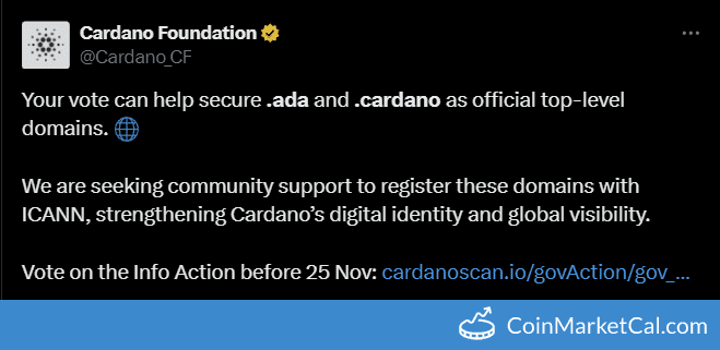 Cardano ICANN Domain Vote