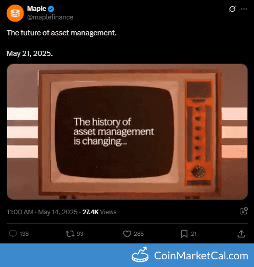 Maple Finance's Future of Asset Management Announcement