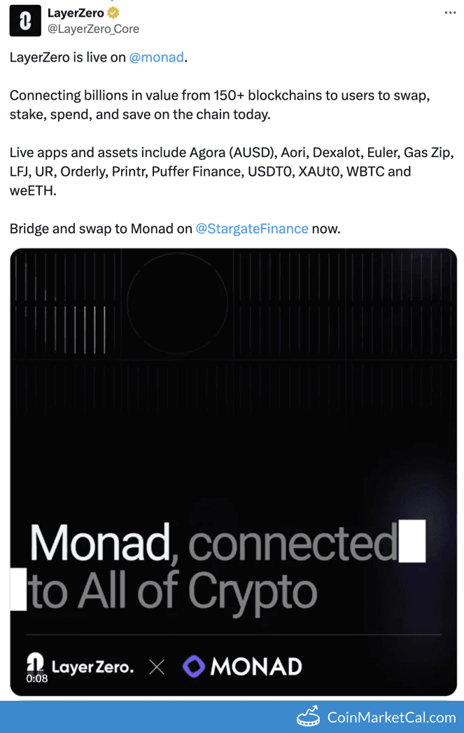 LayerZero on Monad Integration