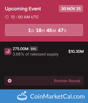 Slash Vision Labs 275MM Token Unlock