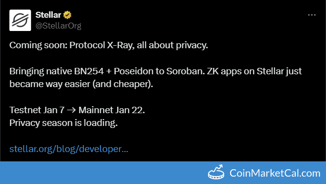 Stellar Protocol X-Ray Mainnet Release