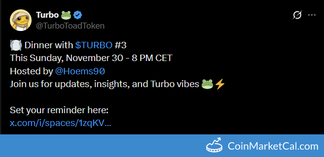 Turbo Dinner with Turbo Update