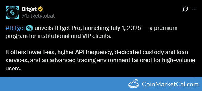 Bitget Pro Launch