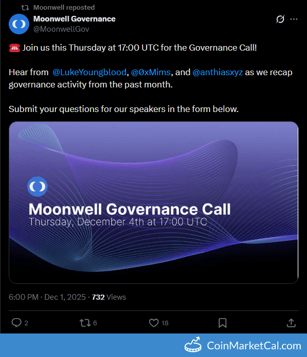 Moonwell Governance Call