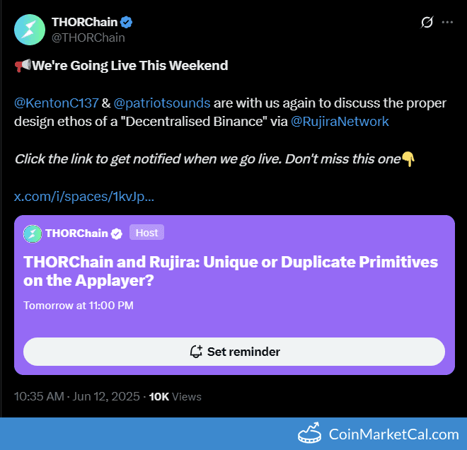 THORChain Live Discussion: Designing a Decentralized Binance