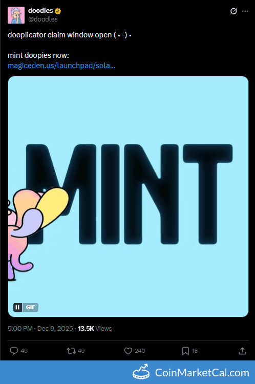 Doodles Dooplicator Claim Opens