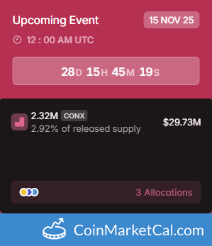 Connex 2.32MM Token Unlock