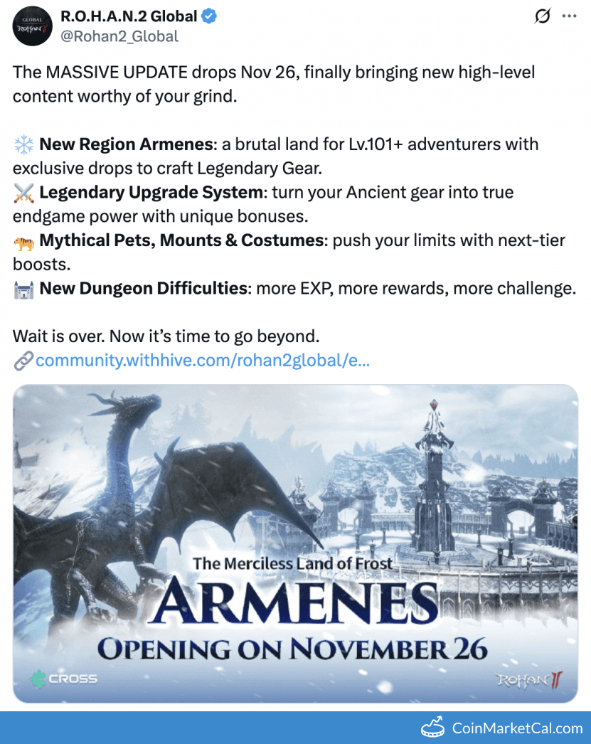 Cross R.O.H.A.N.2 Armenes Update