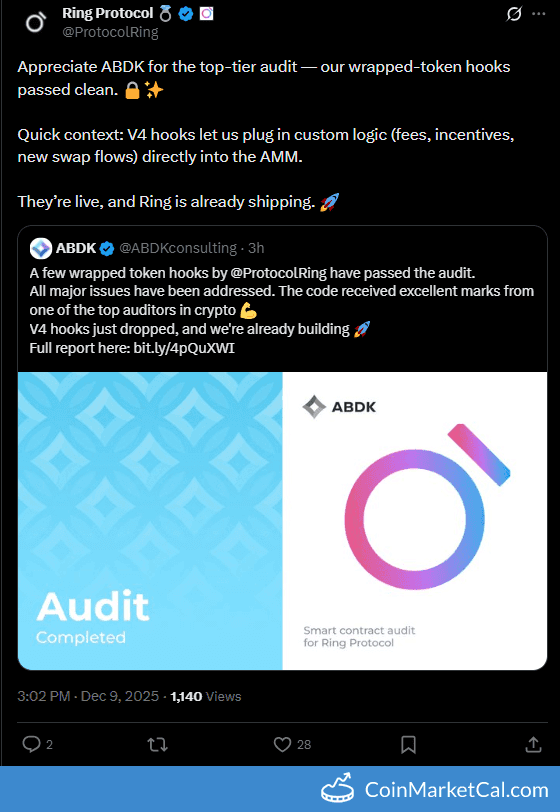 Ring Protocol V4 Hooks Launch