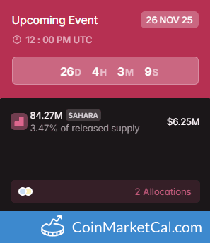 Sahara AI 84.27M Token Unlock