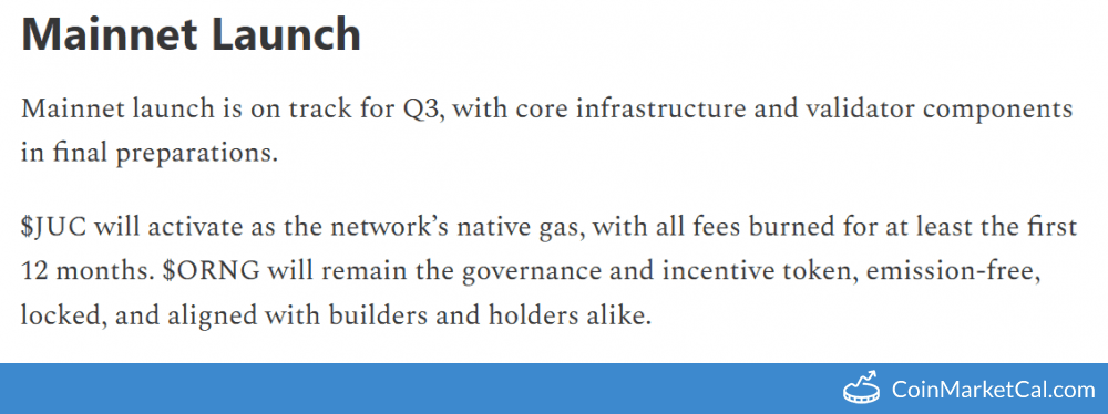 Juice Mainnet Launch