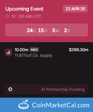 Metars Genesis (MRS) 10MM Token Unlock