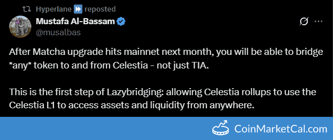 Celestia Match Upgrade