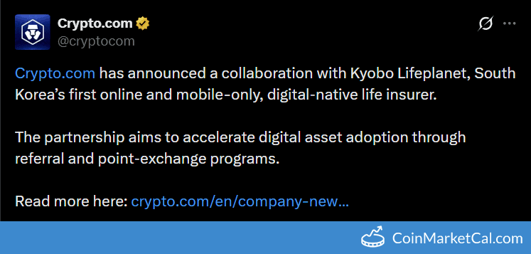 Crypto.com & Kyobo Lifeplanet Partnership