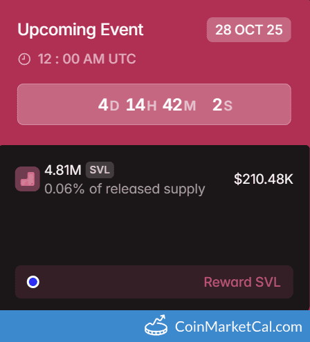 Slash Vision Labs 4.81MM Token Unlock