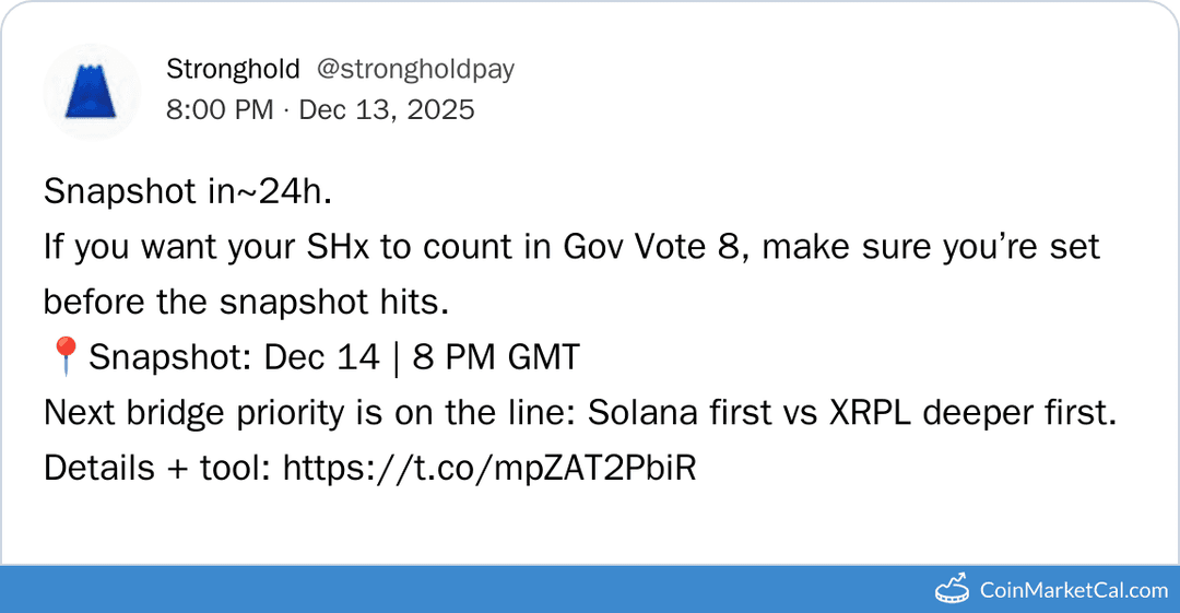 Stronghold Gov Vote 8 Snapshot