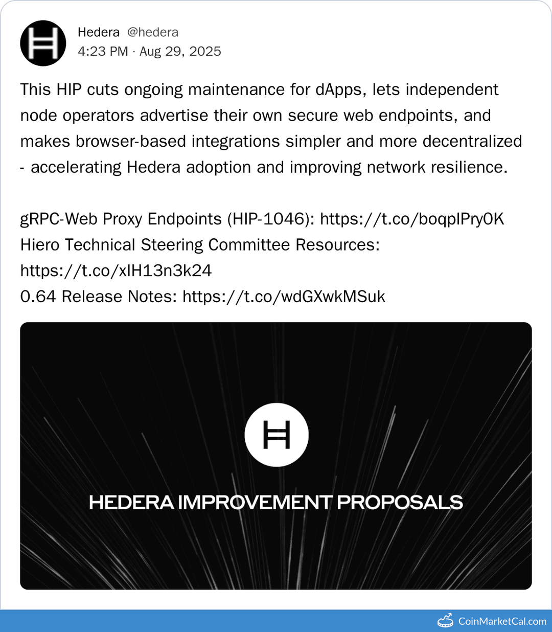 Hedera HIP-1046: gRPC-Web Proxy Endpoints Update