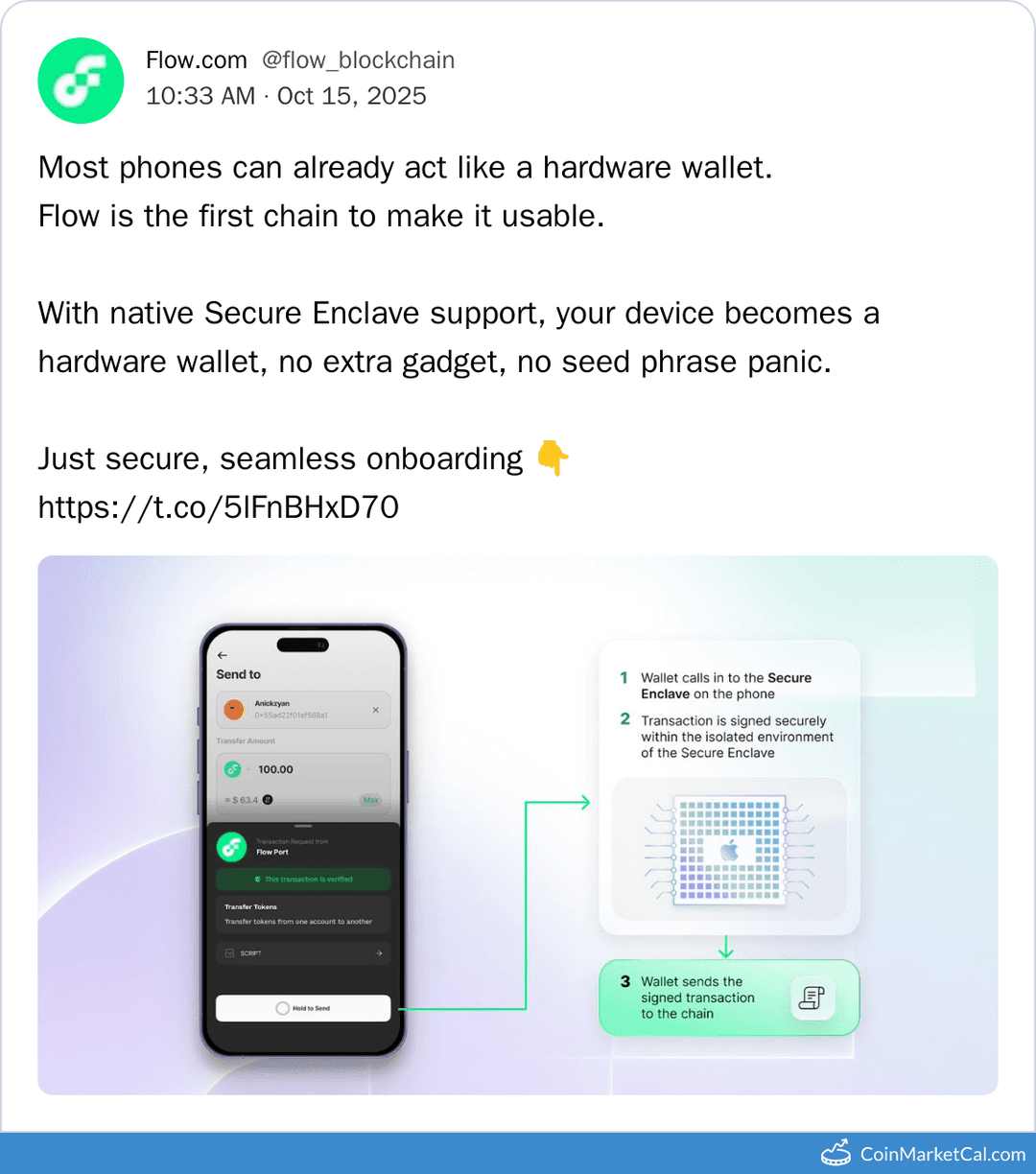 Flow Secure Enclave Launch