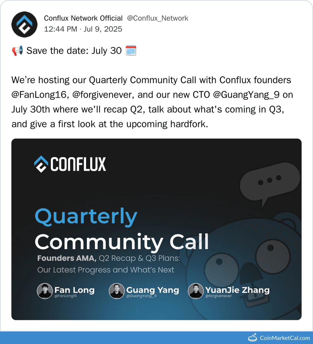Conflux Quarterly Community Call