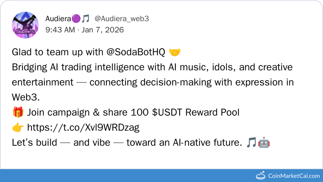 Audiera SodaBot Partnership