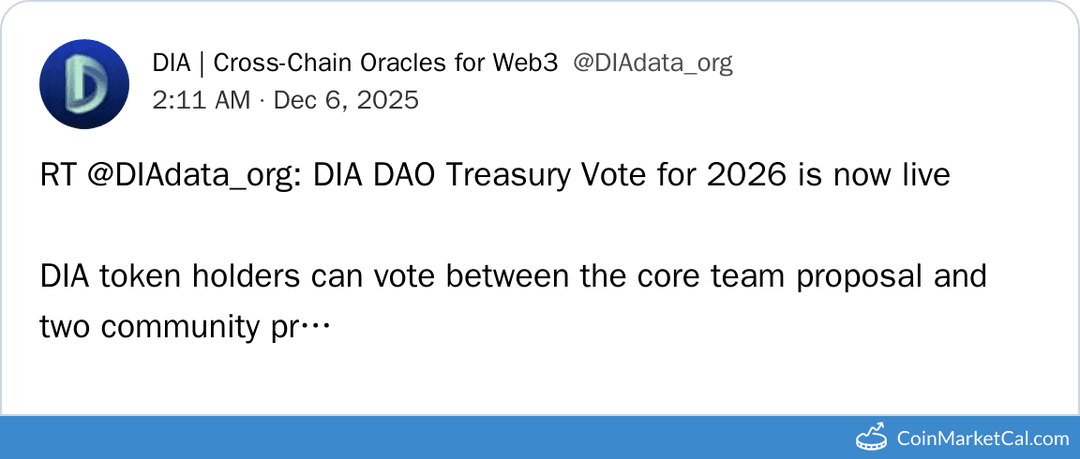 DIA GDP #018 Vote Treasury Allocation