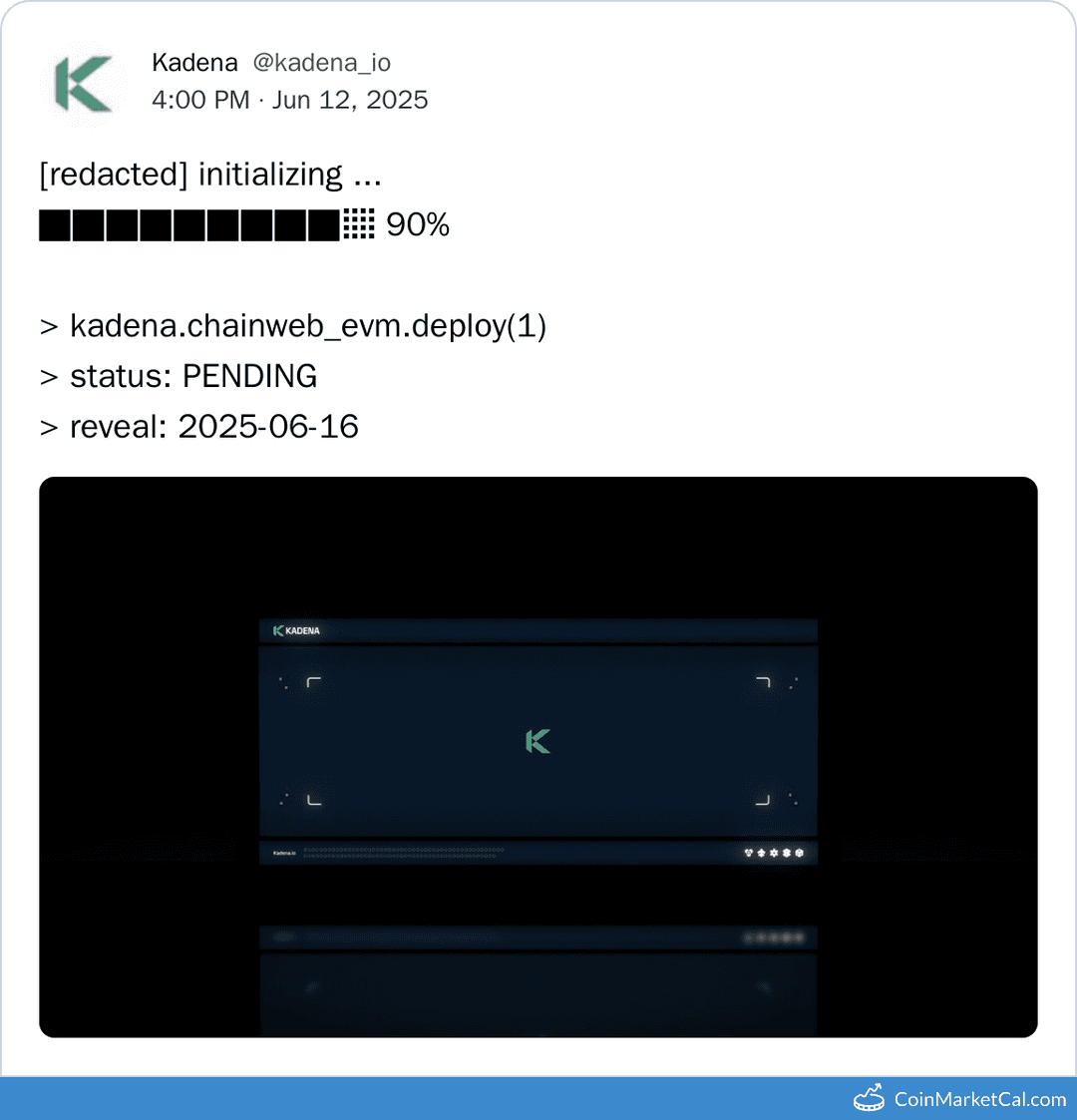 Kadena Chainweb EVM Deployment