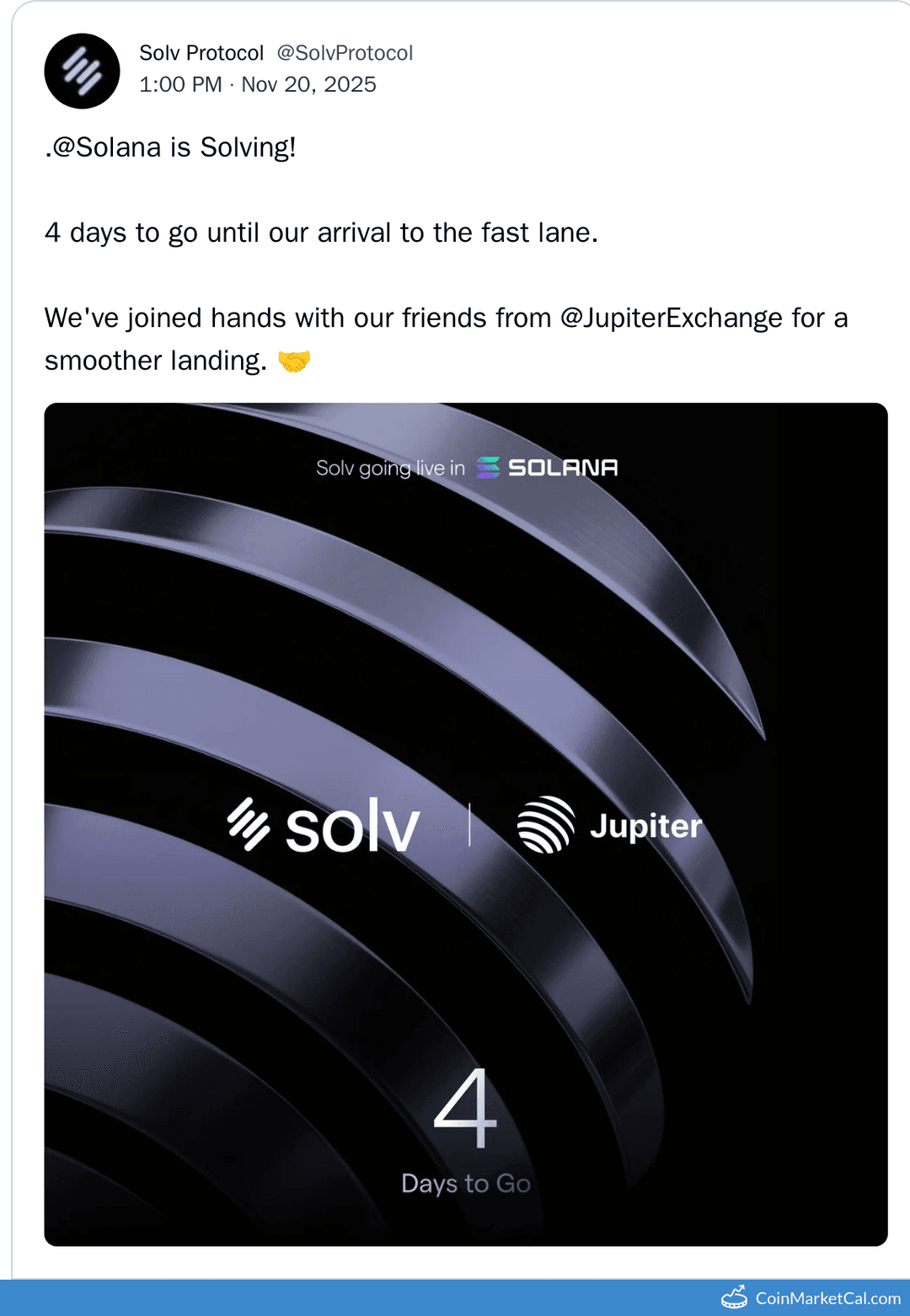 Solv Protocol and Jupiter Exchange Partnership