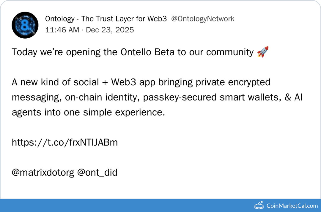 Ontology Ontello Beta Release