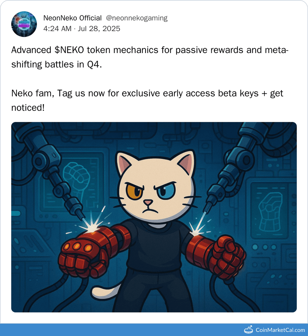 NEKO Advanced Token Mechanics