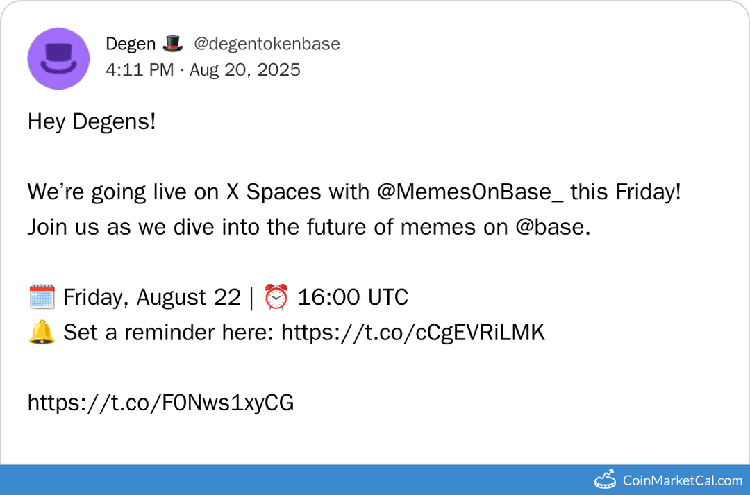 Degen Memes Space #01