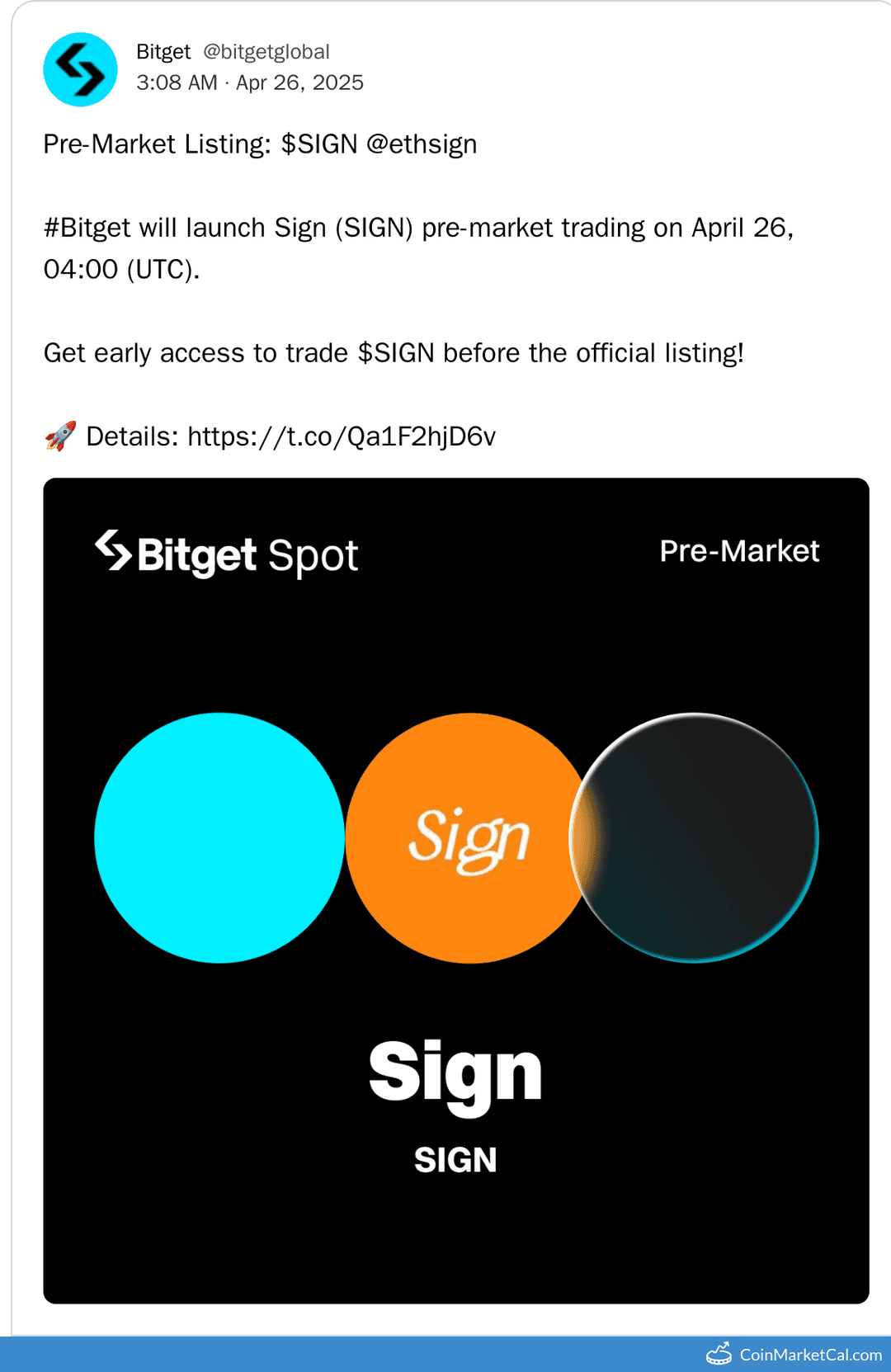 Bitget Pre-market Listing