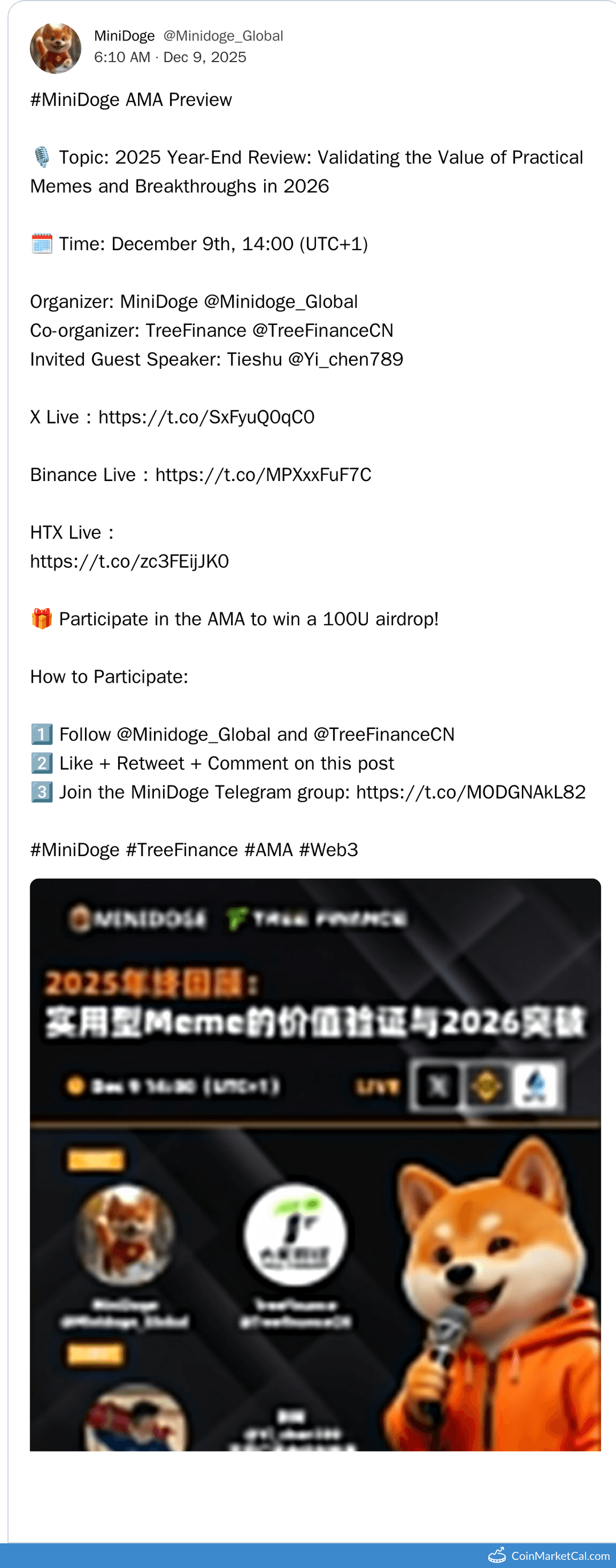 Minidoge 2025 Year-End Review