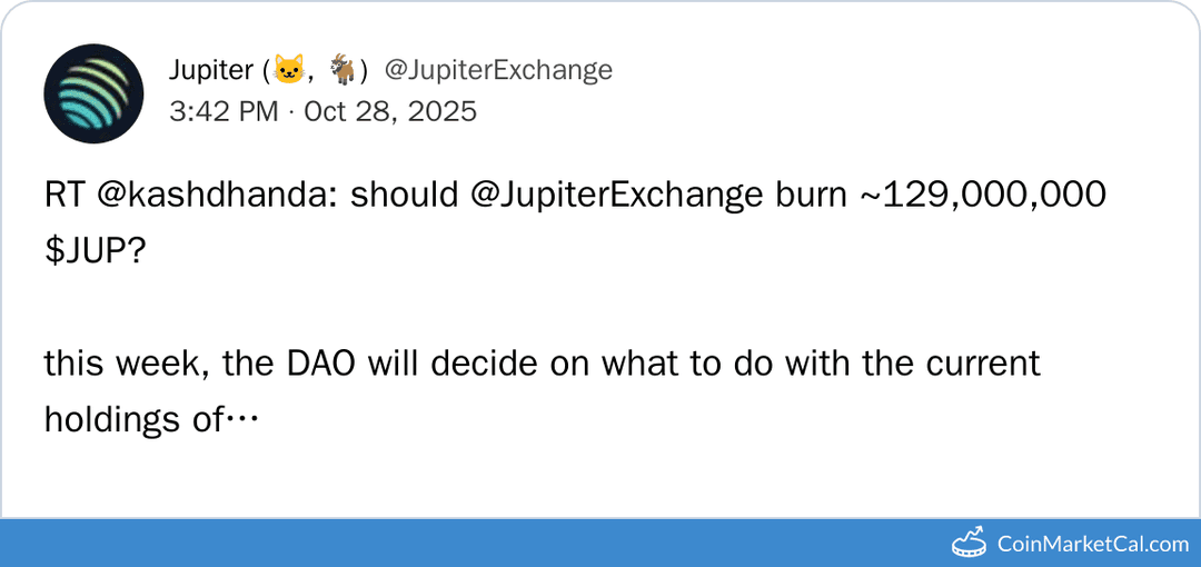 Jupiter Burn Vote Starts