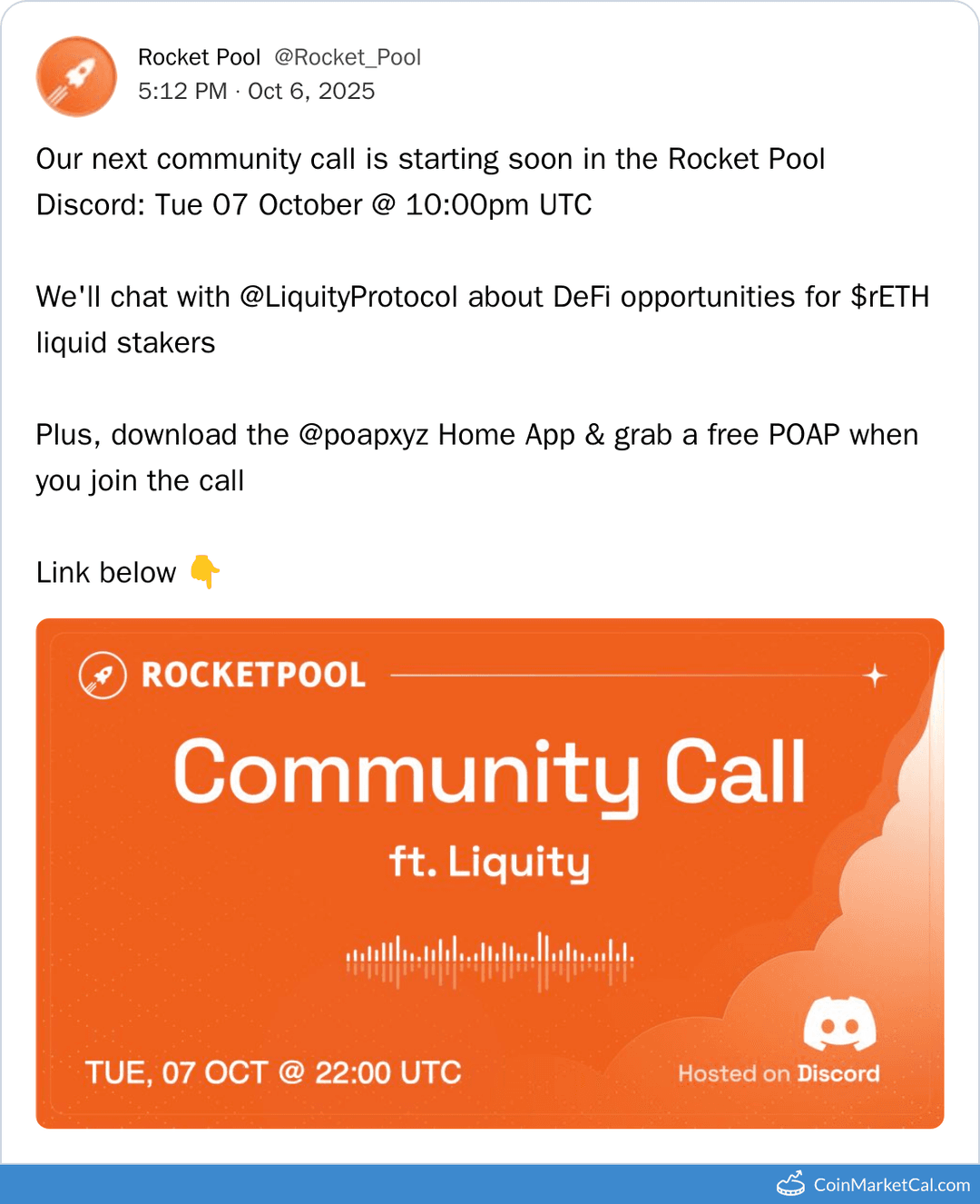 Community Call w/ Liquity by Rocket Pool