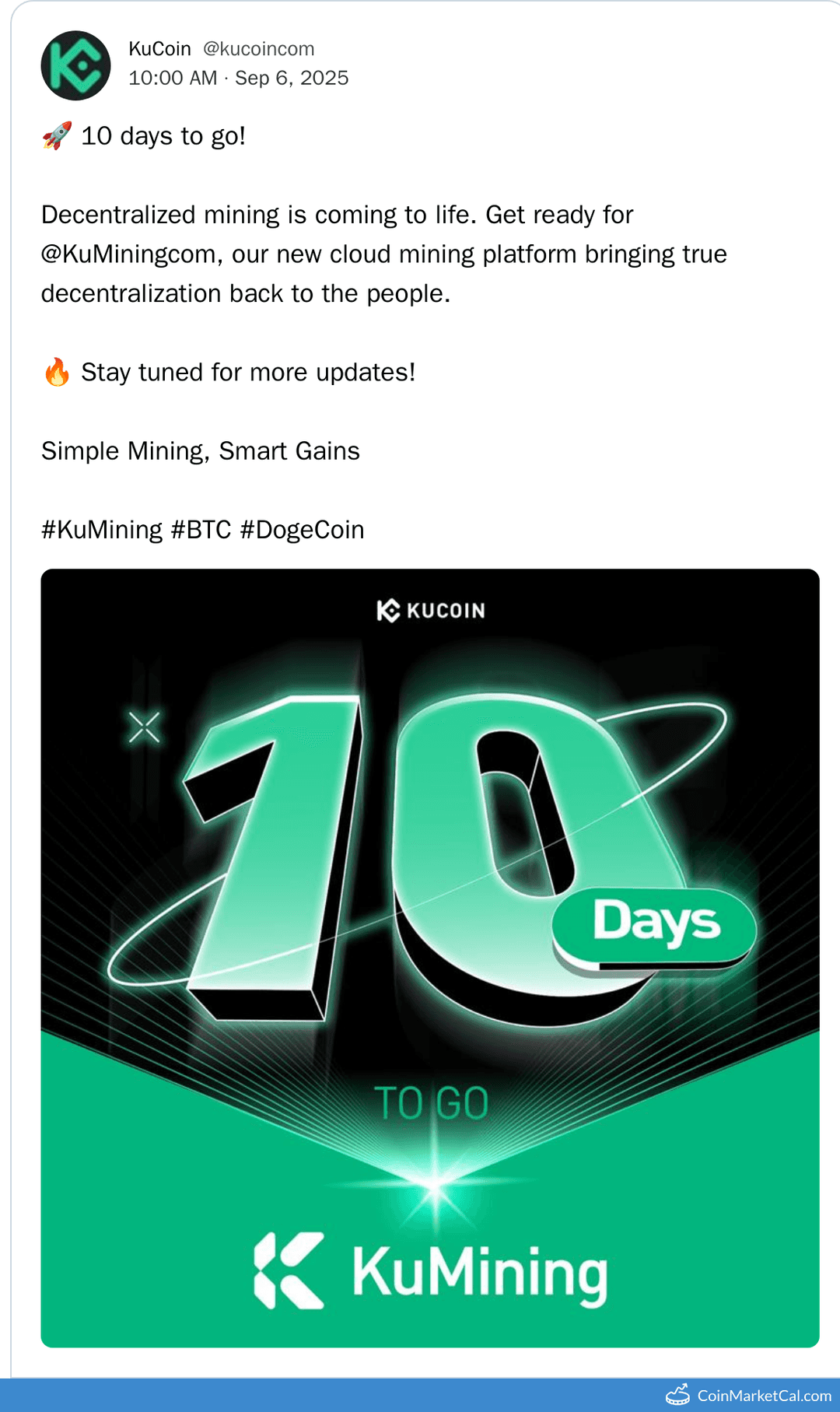 KuMining Platform Release