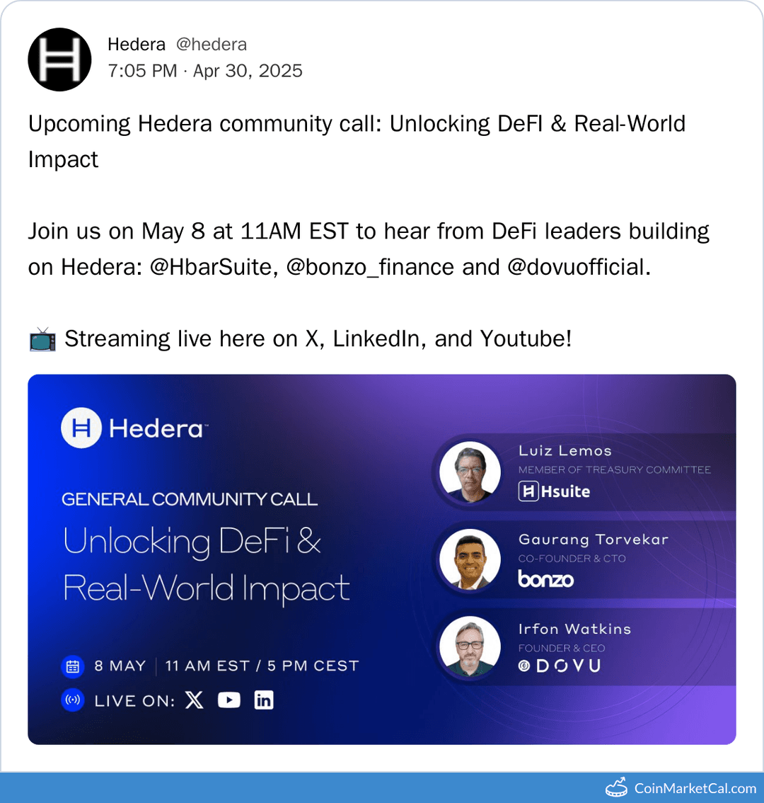 Hedera Community Call
