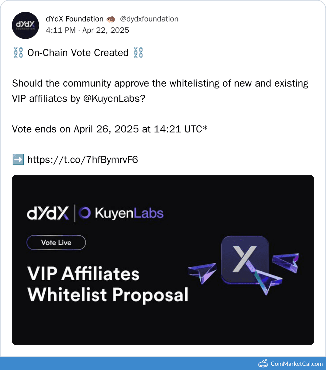 dYdX Prop #240 Vote
