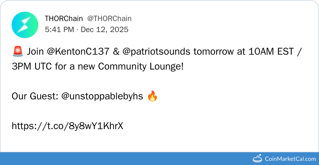 THORChain Community Lounge