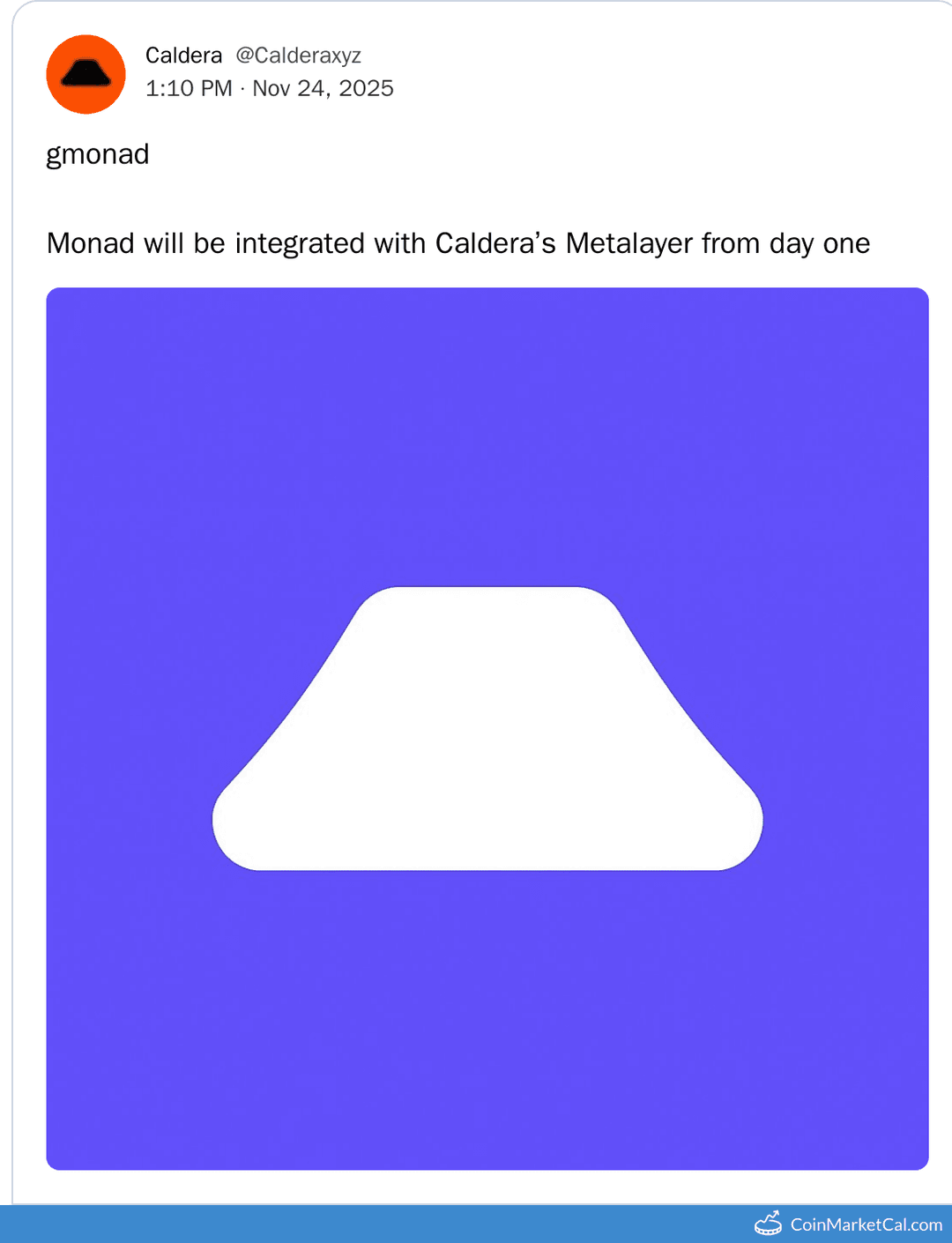 Caldera MON & ERA Integration