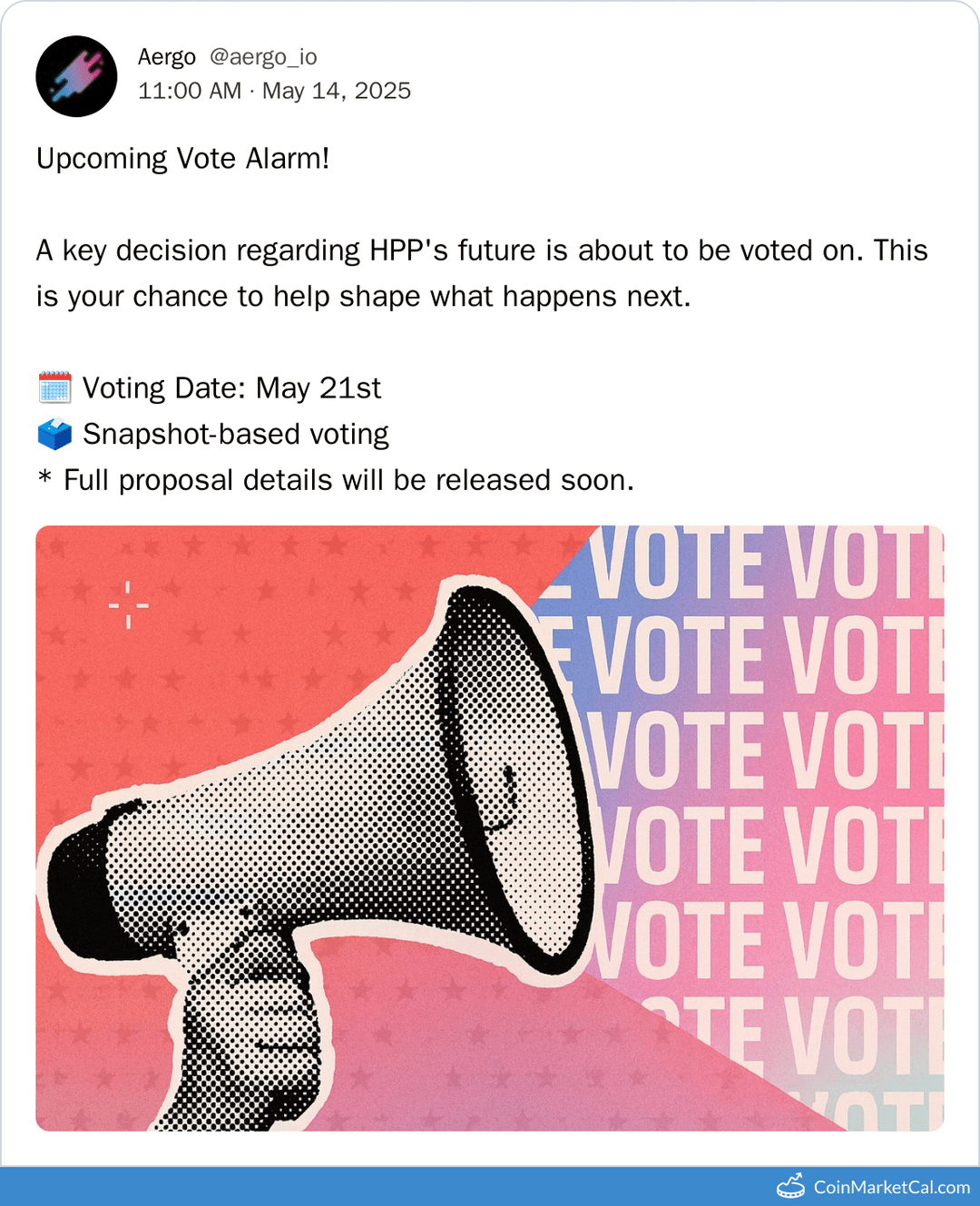 Aergo Governance Vote on HPP’s Future