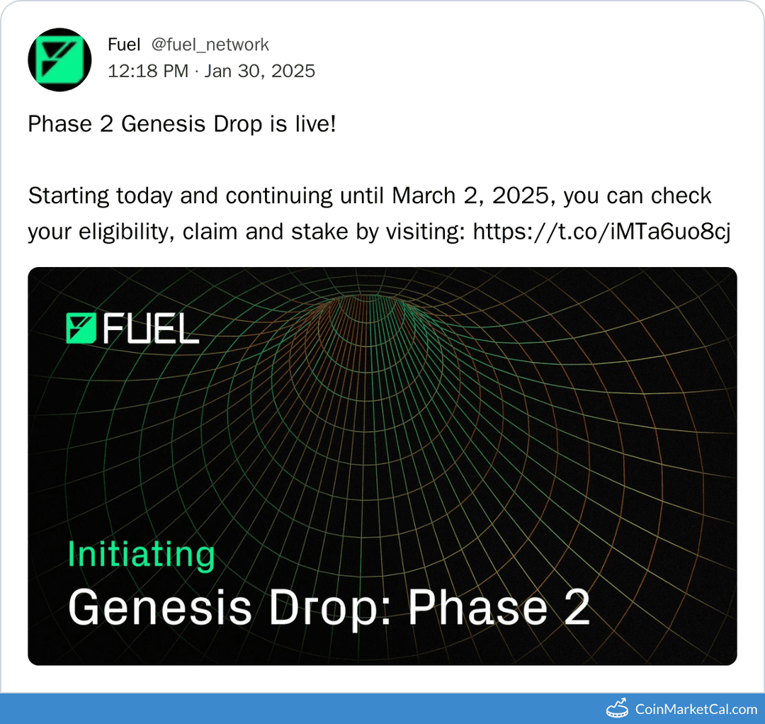 Phase 2 Genesis Drop